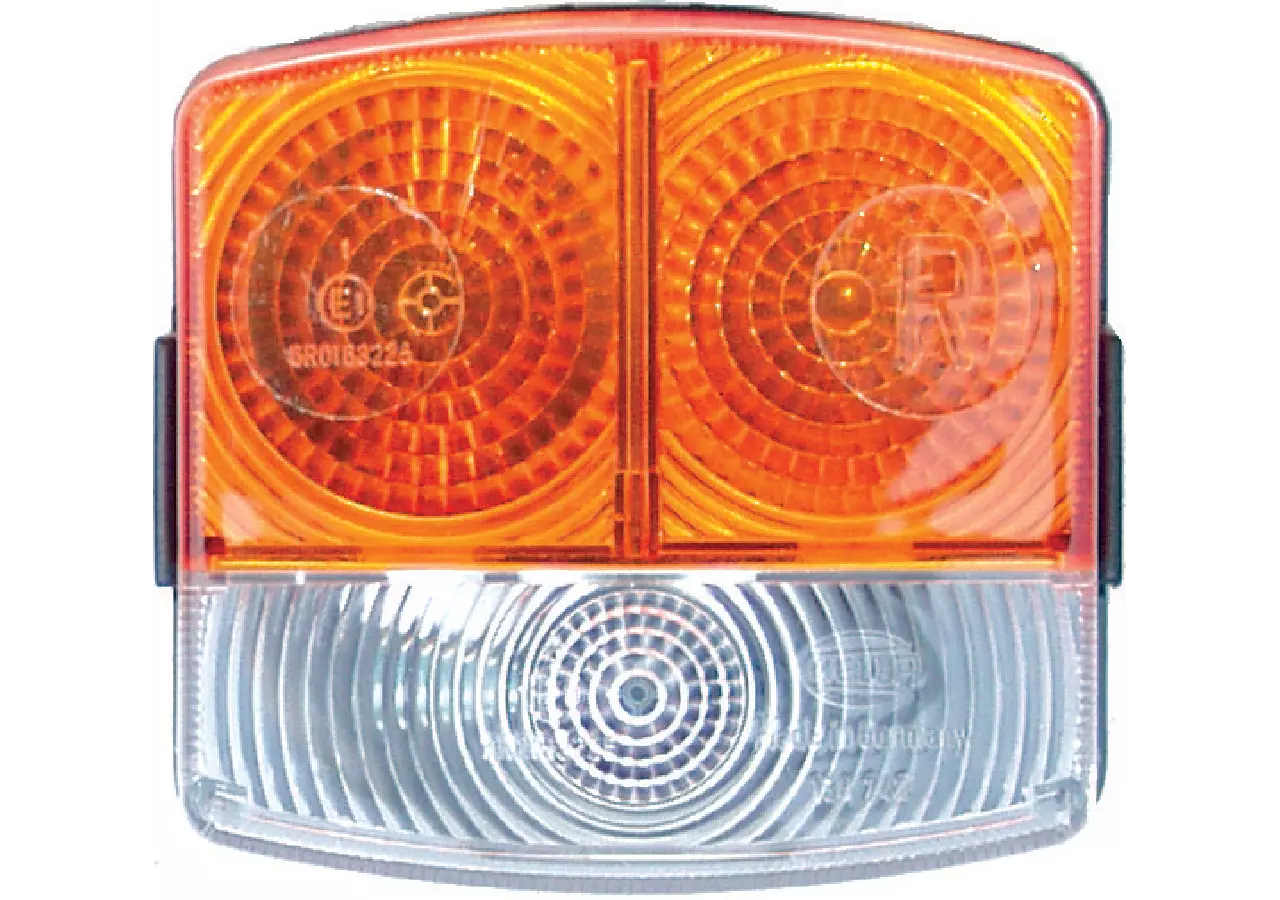 Begrenzungs- Blinkleuchte links, 85 x 95 mm, LA = 45 mm Hella