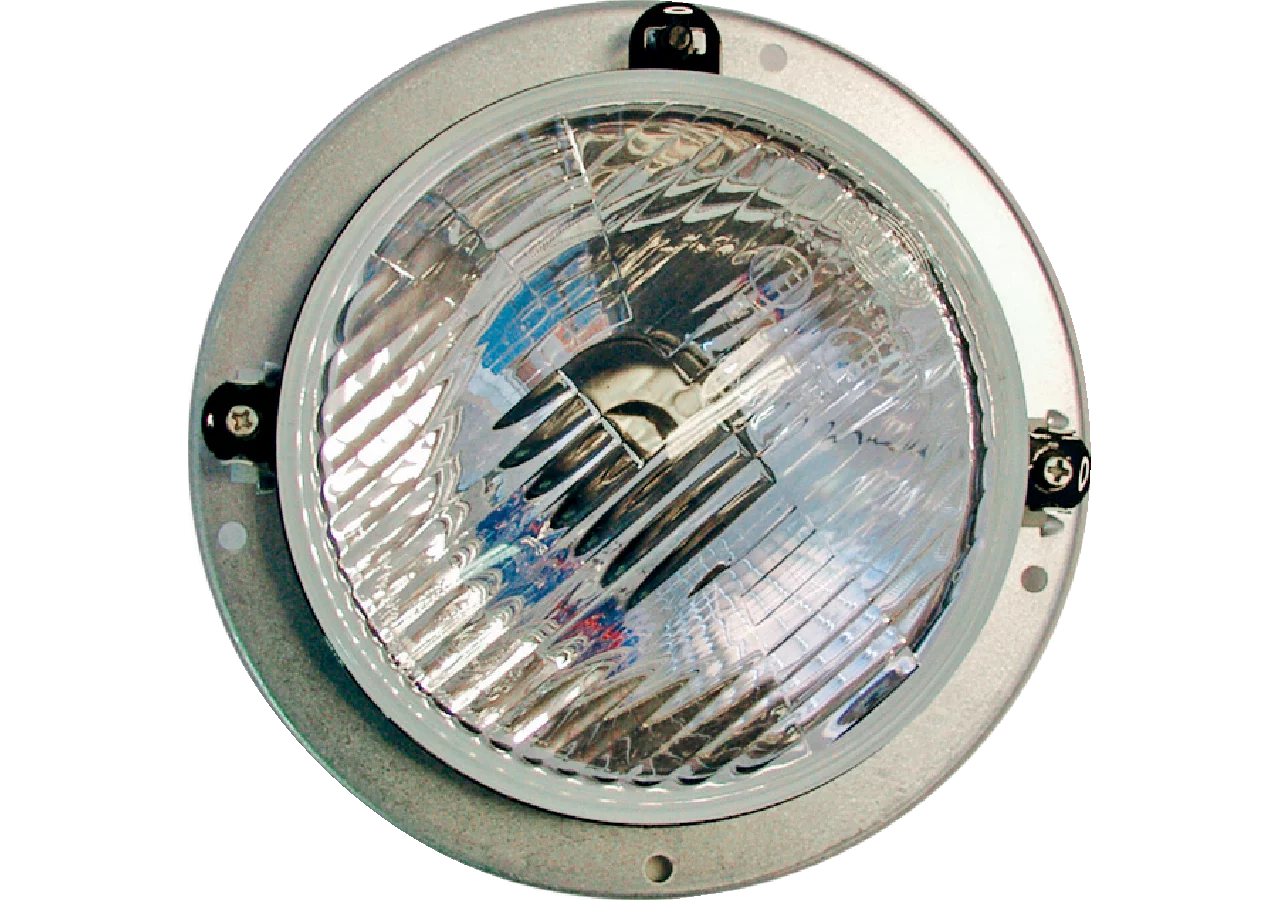 Hauptscheinwerfer rund, Lichtscheibe d = 135 mm GartenShop24 - Hochwertige Gartengeräte