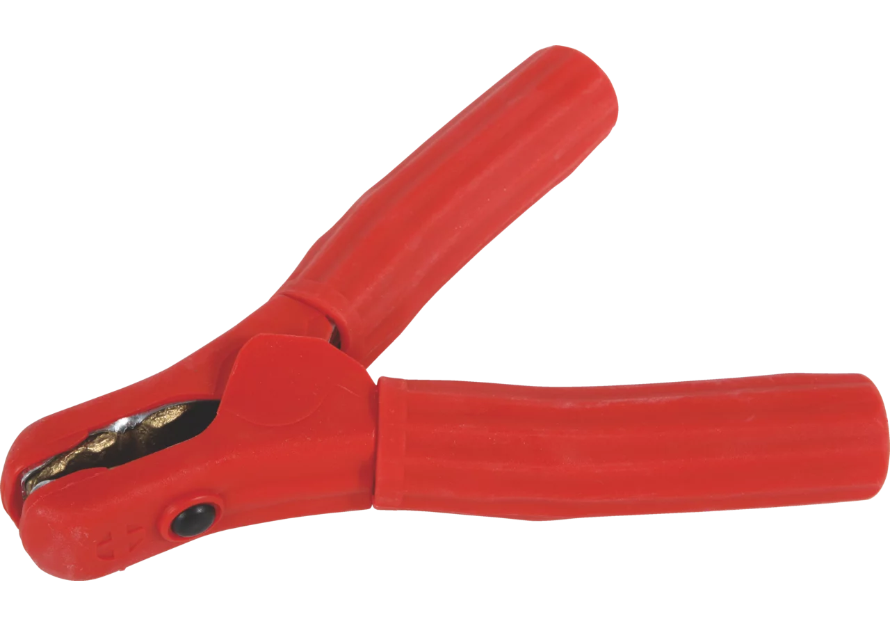 Batterieladezange vollisoliert Rot 600 A GartenShop24 - Hochwertige Gartengeräte