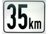 Beschränkungsfolie eckig 35 km/h GartenShop24
