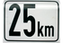 Beschränkungsfolie eckig 25 km/h GartenShop24