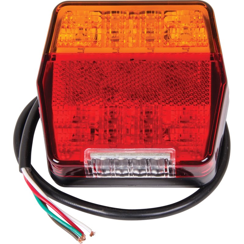 Sanube LED Rückleuchte Blink- Brems- Schlussleuchte, mit Kennzeichenbeleuchtung Rom IV 3H3158-071