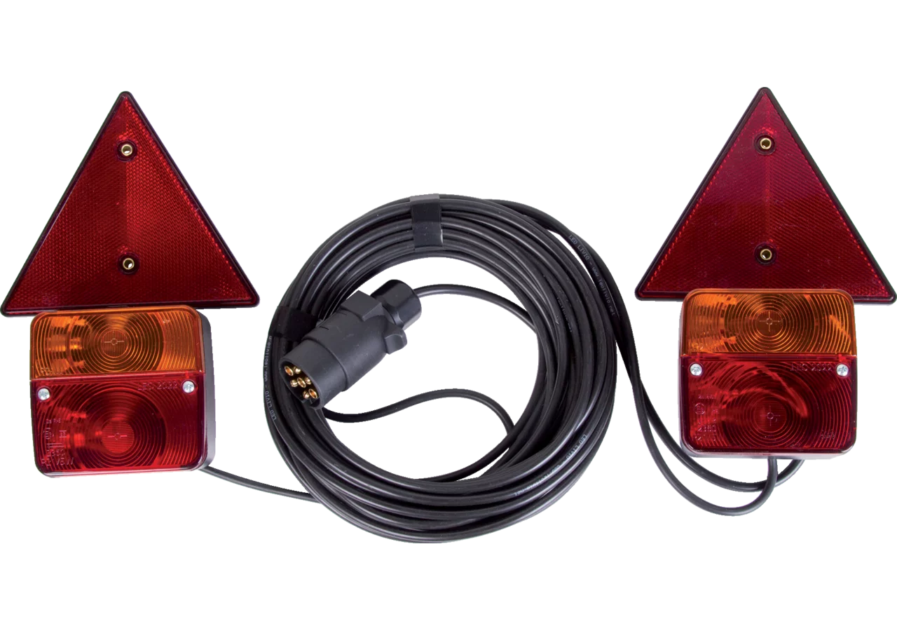 Kabelleuchte inkl. Lampen, 11 m Kabel, Magnet hinten GartenShop24 - Hochwertige Gartengeräte