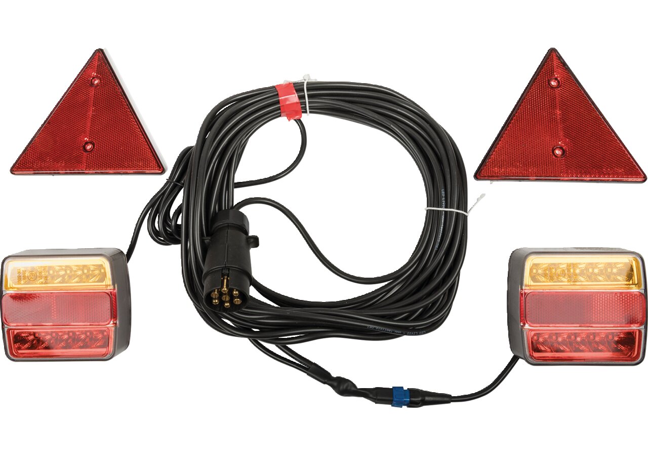 LED Kabelleuchte 12 V, komplett, 11 m Kabel GartenShop24 - Hochwertige Gartengeräte