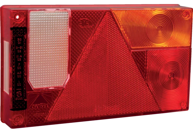 Lichtscheibe rechts Multipoint I mit Rückfahrscheinwerfer Aspöck