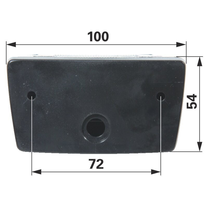 LED Kennzeichenleuchte 100 x 54 mm