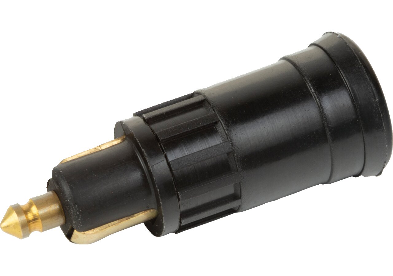 Stecker 2-polig, aus Preßstoff, mit Schraubanschluss Erich Jaeger