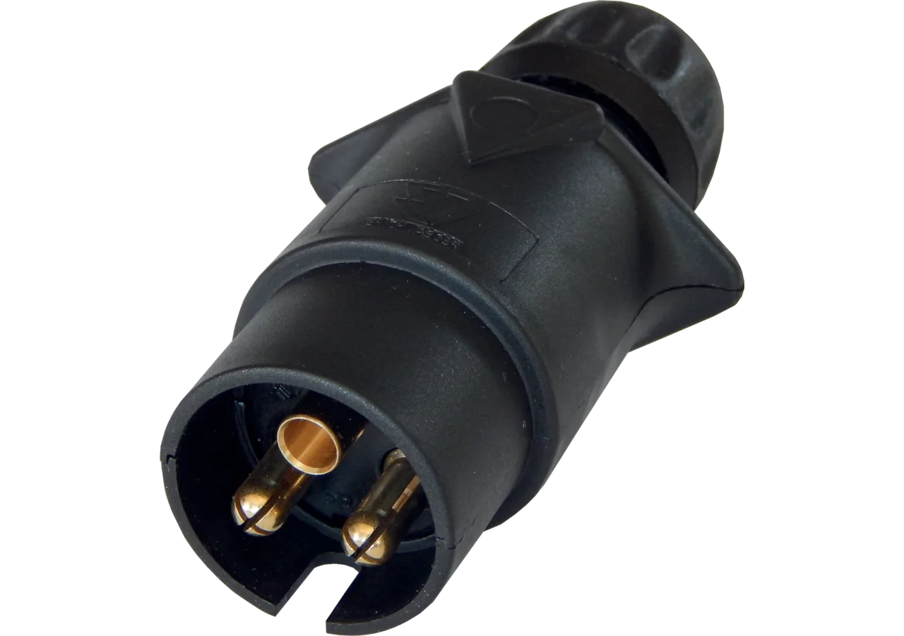 Stecker 3-polig, mit Schraubanschlüssen, 16A Erich Jaeger