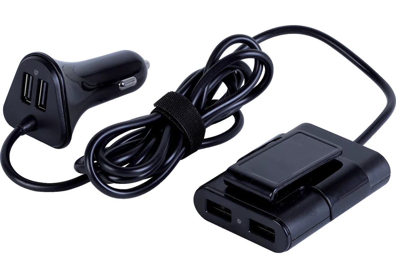 USB Adapter mit Kabel, L = 1,7 m, 4 Anschlüssen GartenShop24 - Hochwertige Gartengeräte