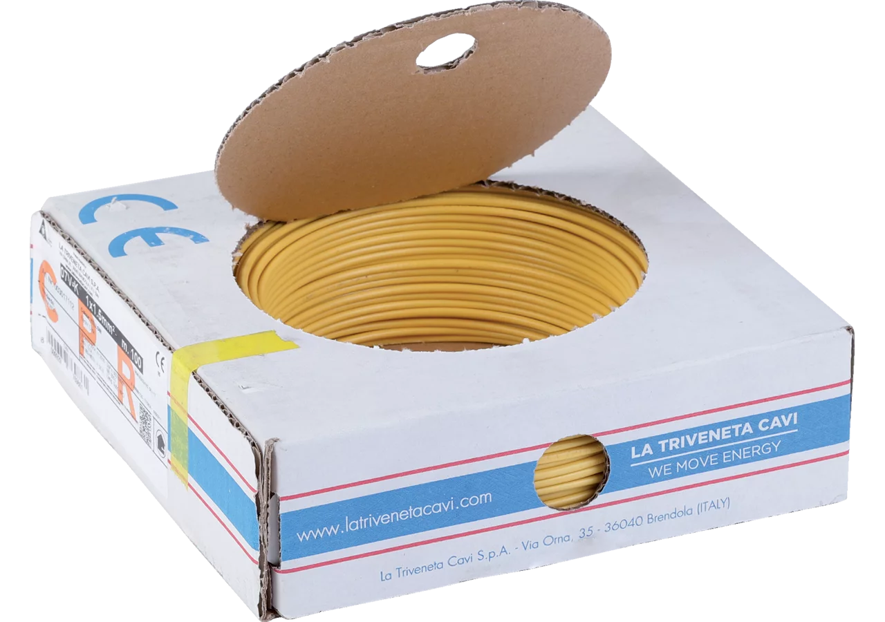 Litzendraht gelb 1,5 mm², 1-polig, 100 m GartenShop24 - Hochwertige Gartengeräte