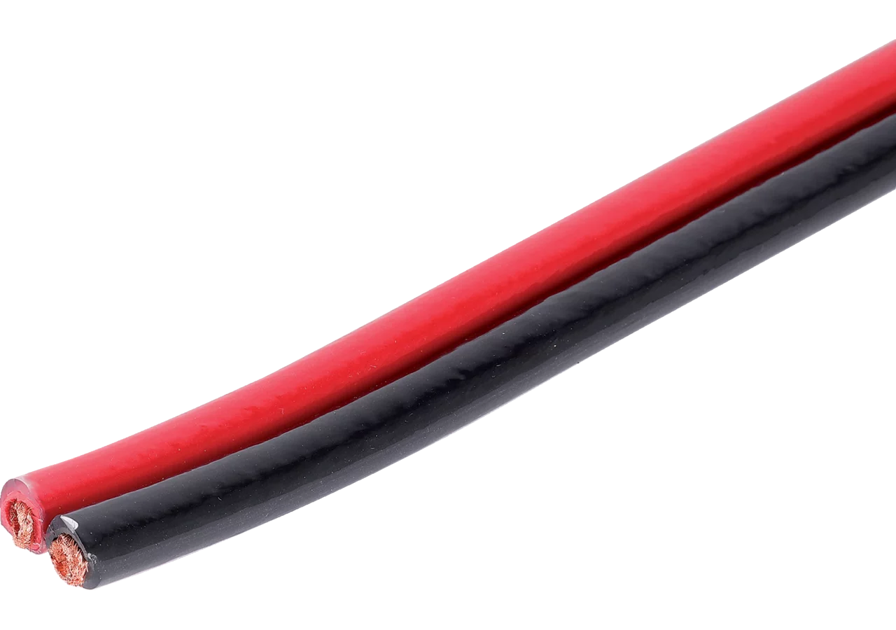 Doppelkabel 35 mm², Schwarz / Rot, Meterware GartenShop24 - Hochwertige Gartengeräte
