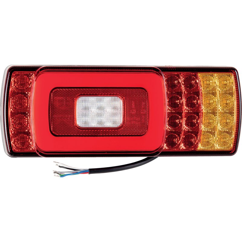 Fabrilcar LED Heckleuchte mit Nebelschlussleuchte, 330 x 125 x 42 mm 41-2010-001