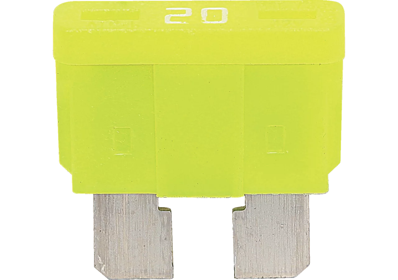 Flachstecksicherung Standard, 20 A, mit LED-Status, 5 Stück GartenShop24 - Hochwertige Gartengeräte