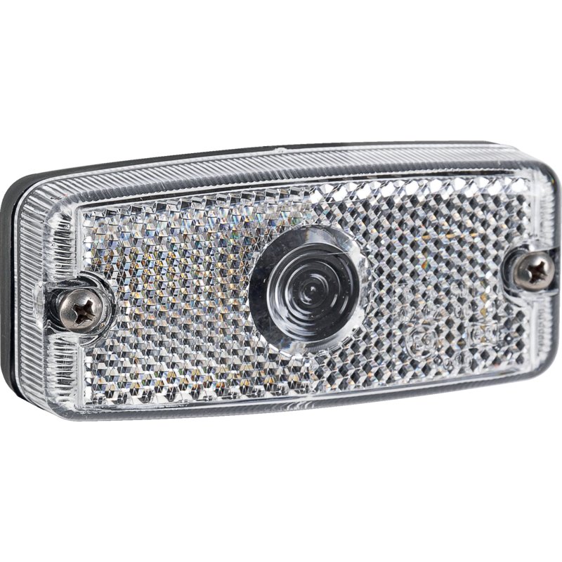 Fabrilcar Positionsleuchte weiß, vorne, 86 x 38 x 23 mm 42-3000-004 – Positionslicht Rückstrahler