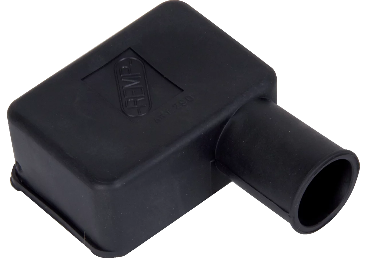 Schutzkappe Schwarz für Batterieklemme mit Rohranschluss GartenShop24 - Hochwertige Gartengeräte