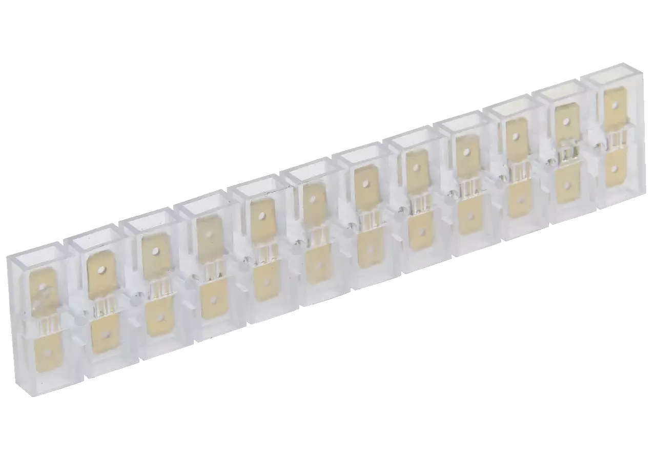 Flachsteckleiste 6,3 x 0,8 mm, 12 Stück GartenShop24 - Hochwertige Gartengeräte