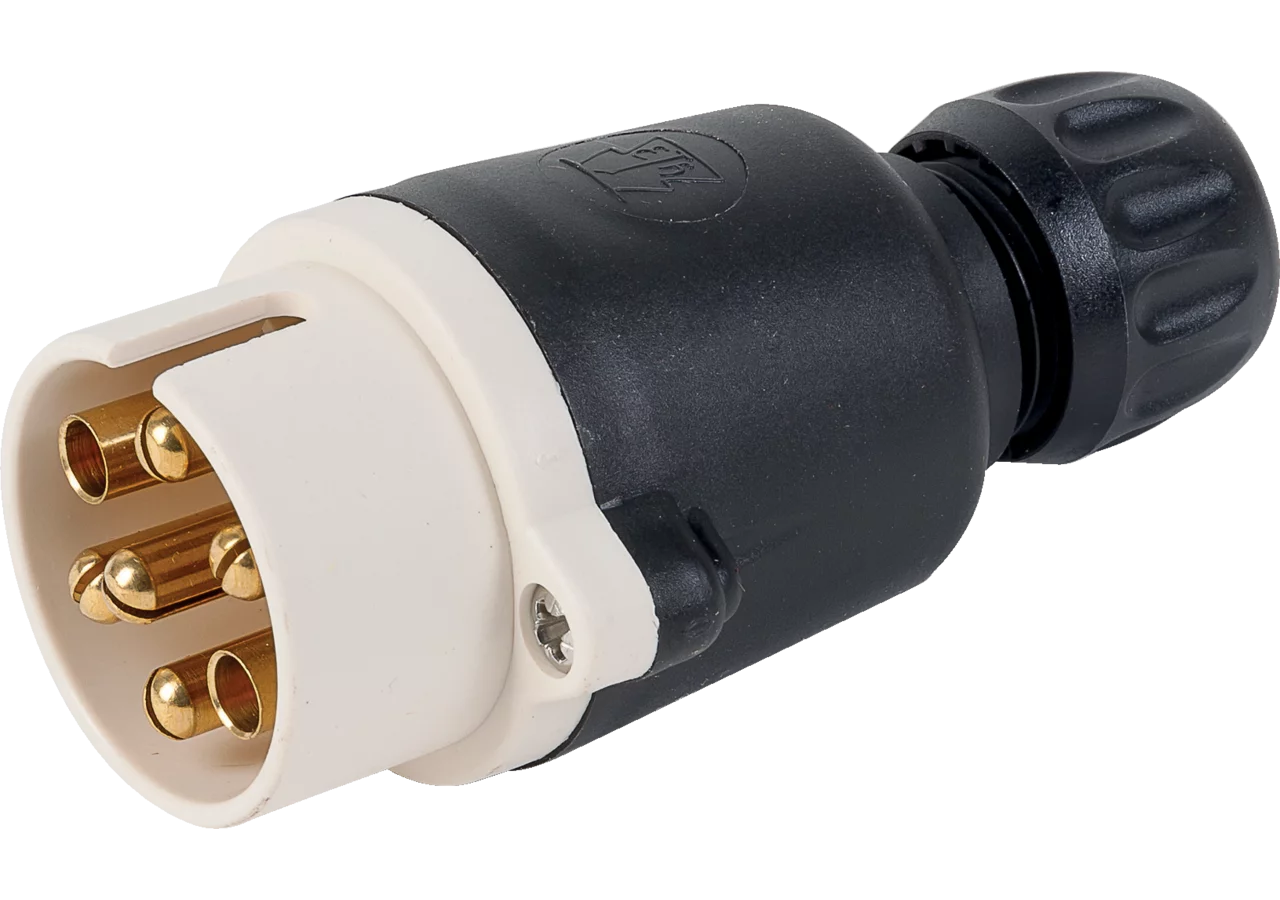 Stecker mit Schraubanschluss, 7 polig, 12 V ISO 3732 - Typ S, quergeteilt Erich Jaeger