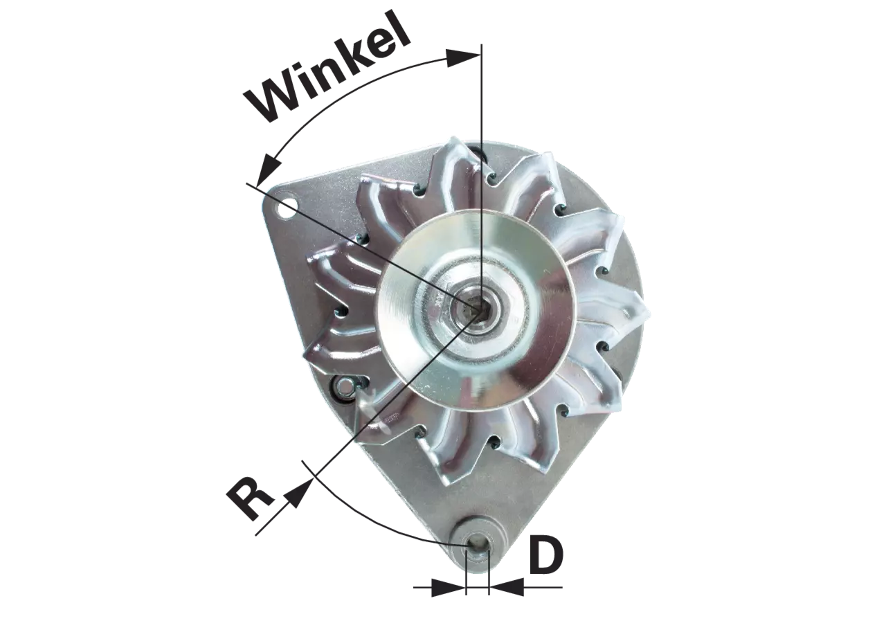 Lichtmaschine 14 V, 65 A IA0524 Mahle