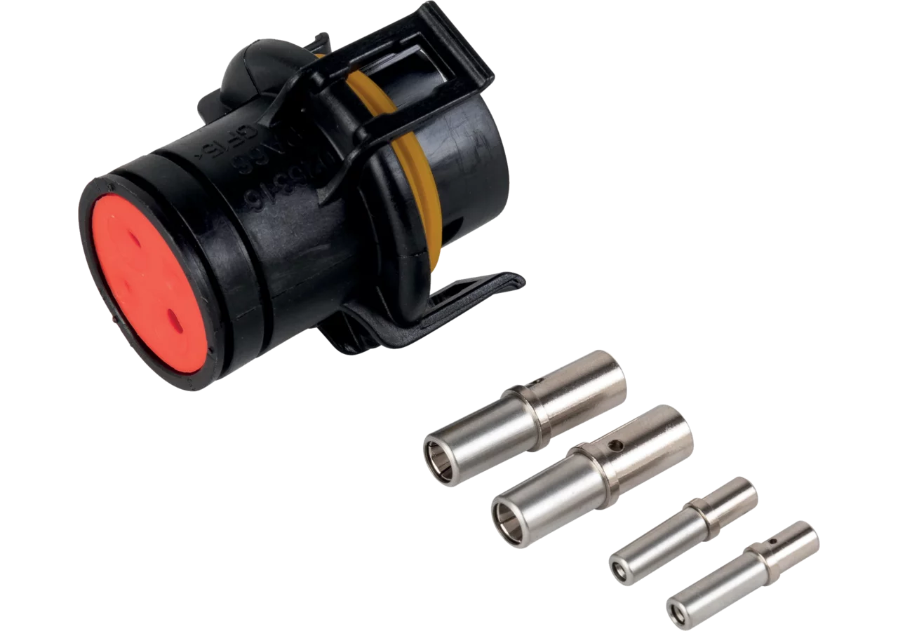 ISOBUS Steckerset für ISOBUS Steckdose, 4 polig IBBC - Breakaway Connector – passend für ISOBUS Steckdose, 4 polig IBBC - Breakaway Connector Erich Jaeger