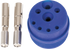ISOBUS Kontaktdichtung Blau 10 mm², mit PWR Kontakten, 9polig, 12 V ISO 11783 - 2, IBIC Erich Jaeger