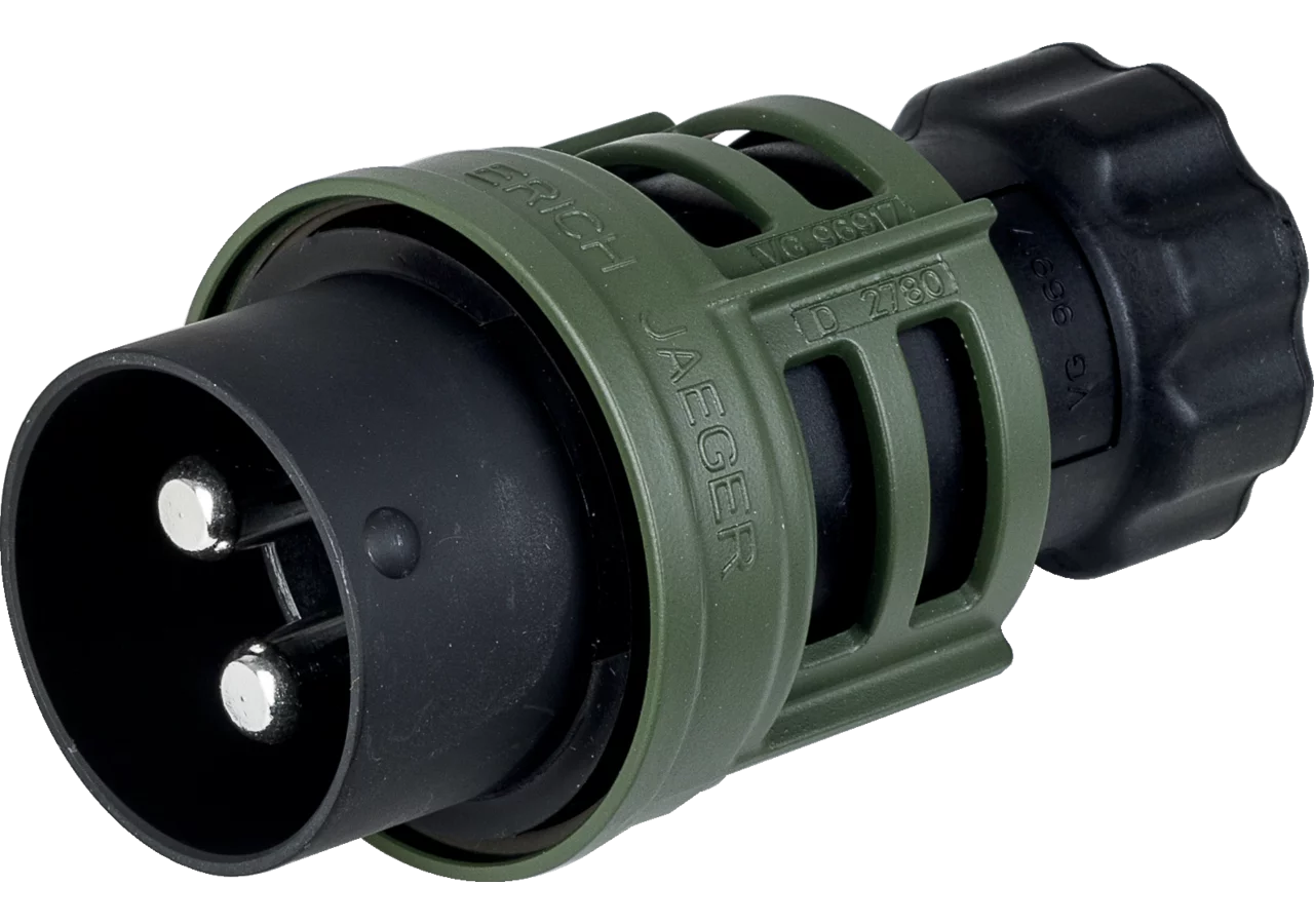 Stecker 2 polig, 24 V, 135 / 245 A VG 96917 E001A Erich Jaeger