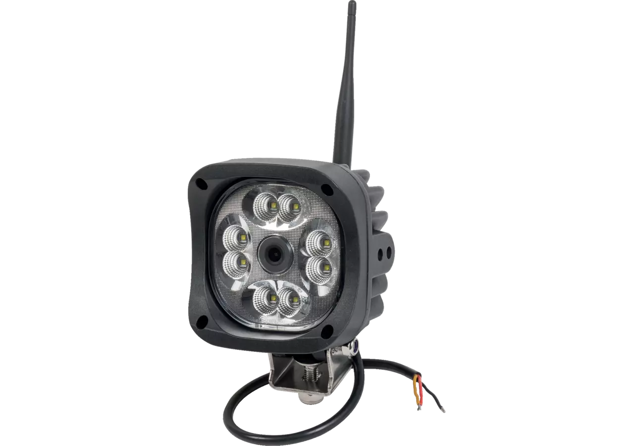 LED-Arbeitsscheinwerfer mit integrierter Funk-Kamera, 10 - 30V, 40 W, 3500 Lumen GartenShop24 - Hochwertige Gartengeräte