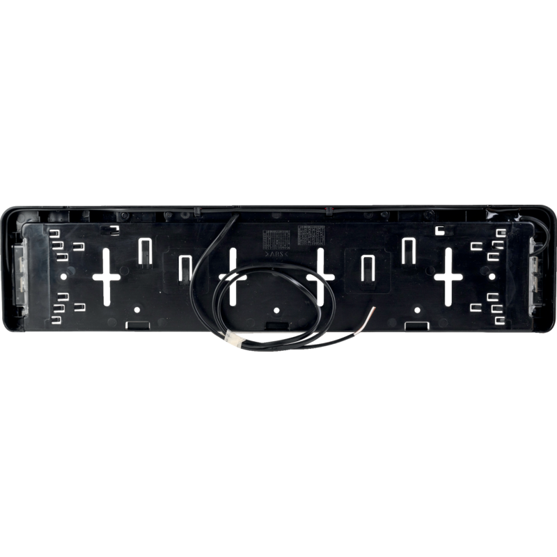 Aspöck Kennzeichenhalter mit 2 x LED Kennzeichenleuchte + 3 Bremsleuchte – DC-Flachkabel = 0