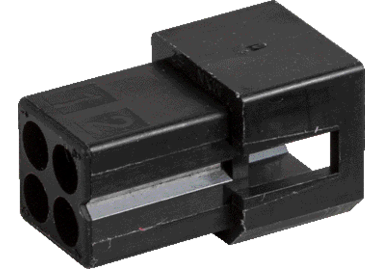 Stecker 4 polig, 2 reihig, 2,36 mm Standard, Molex 03-06-7044 GartenShop24 - Hochwertige Gartengeräte