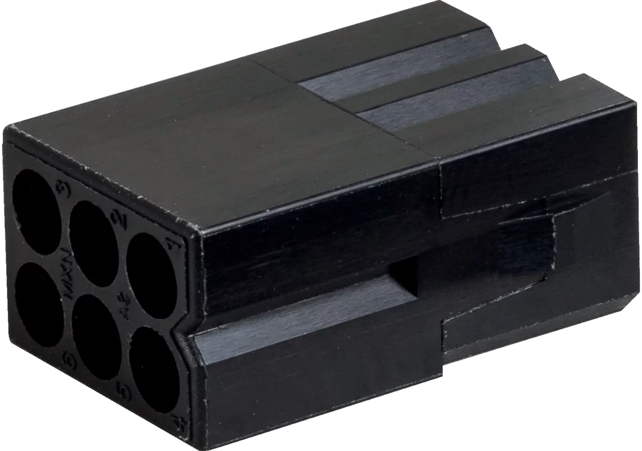 Steckhülse 6 polig, 3 reihig, 2,36 mm Standard, Molex 03-06-6062 GartenShop24 - Hochwertige Gartengeräte