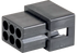 Stecker 6 polig, 3 reihig, 2,36 mm Standard, Molex 03-06-7061 GartenShop24 - Hochwertige Gartengeräte