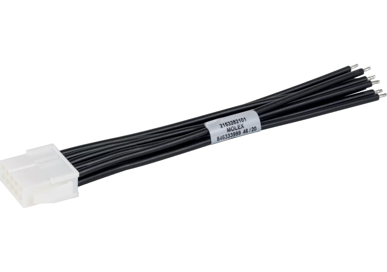 Stecker 10 polig, 2 reihig, mit 150 mm Kabel Molex 215328-2101 GartenShop24 - Hochwertige Gartengeräte