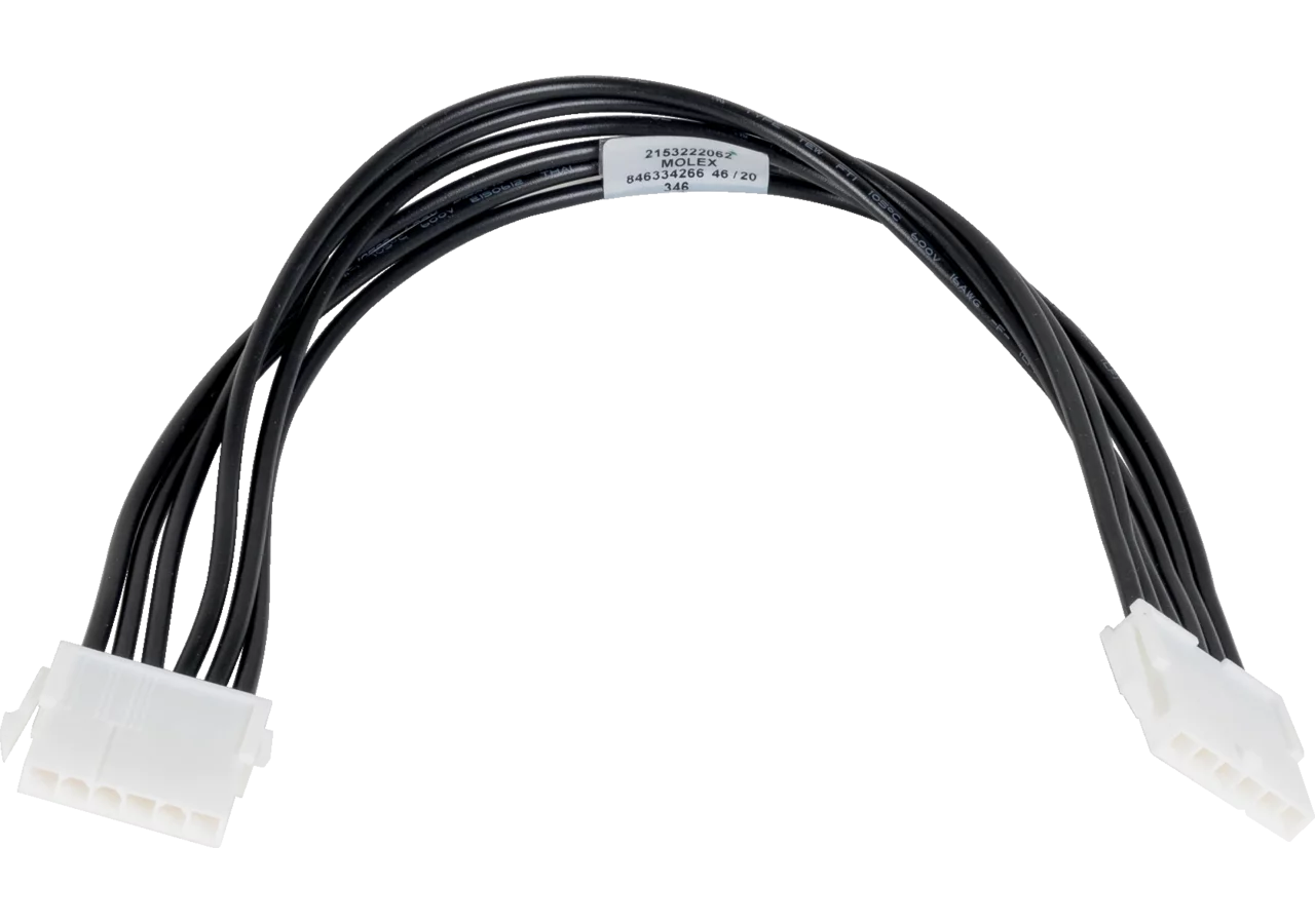 Stecker 6 polig, mit 300 mm Kabel Molex 215322-2062 GartenShop24 - Hochwertige Gartengeräte
