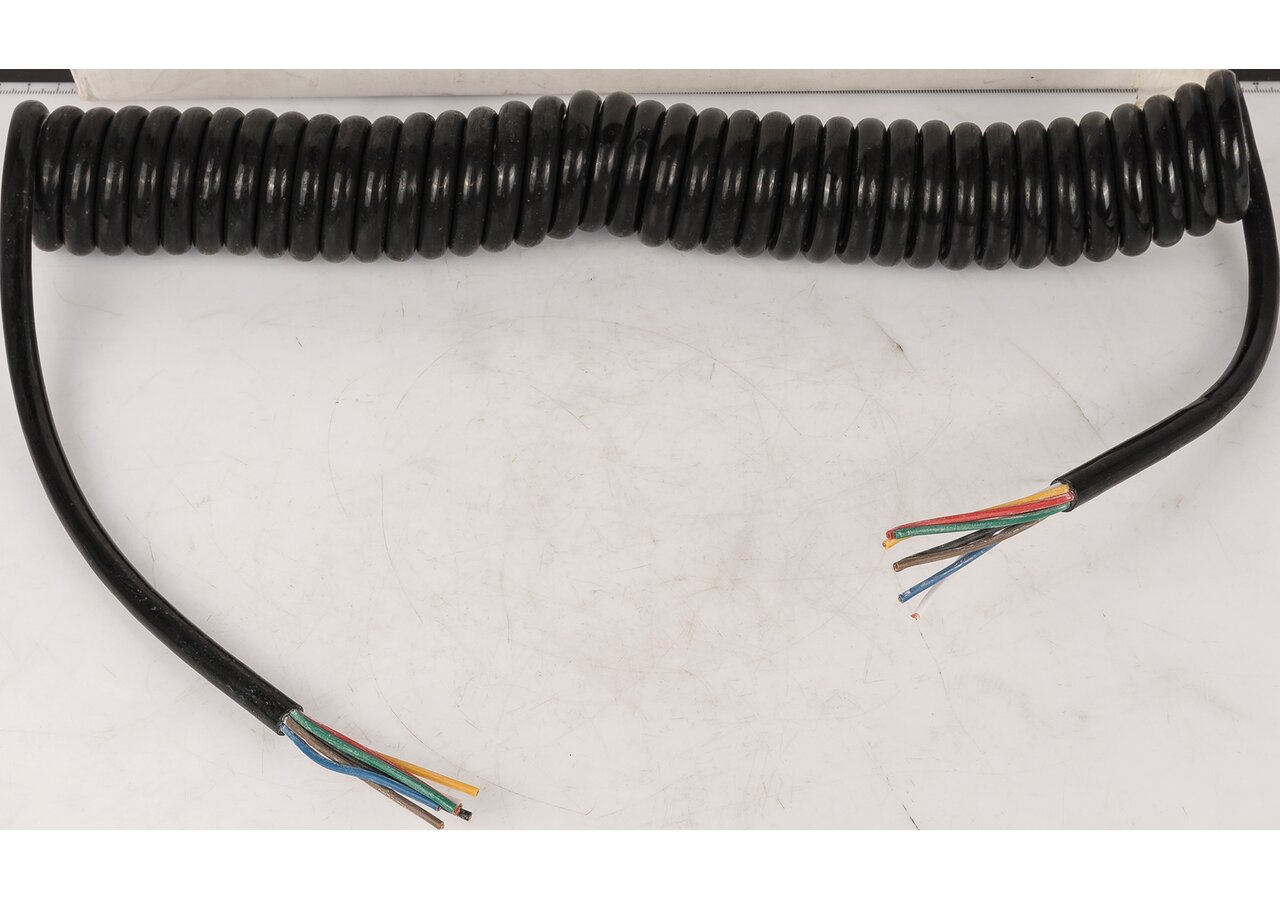 Elektrowendel 7 P, ohne Stecker/Dose, max. 4 m ISO 1724 - Typ N Herth+Buss