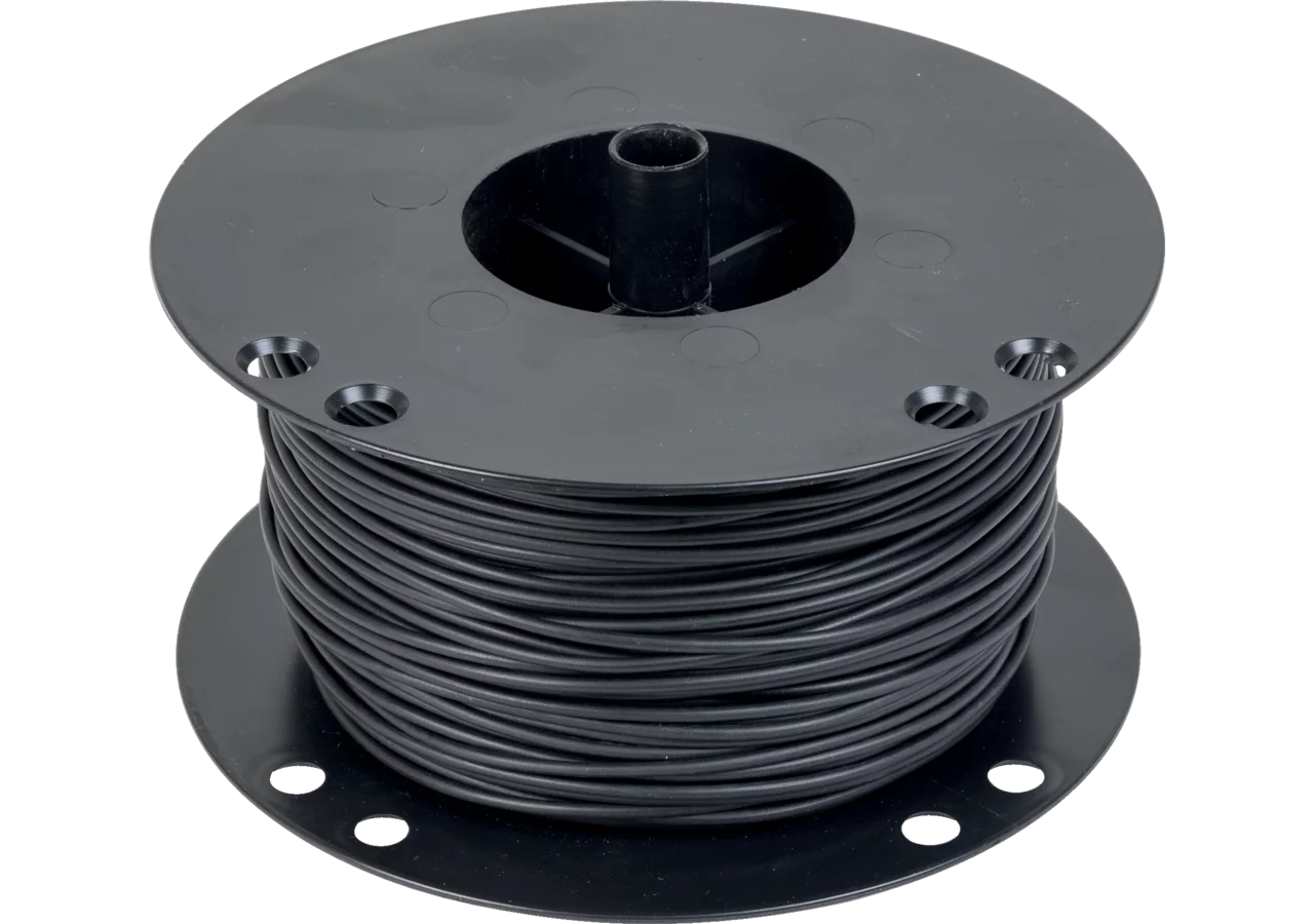 Kabelrolle Schwarz, 100 m 0,75mm² GartenShop24