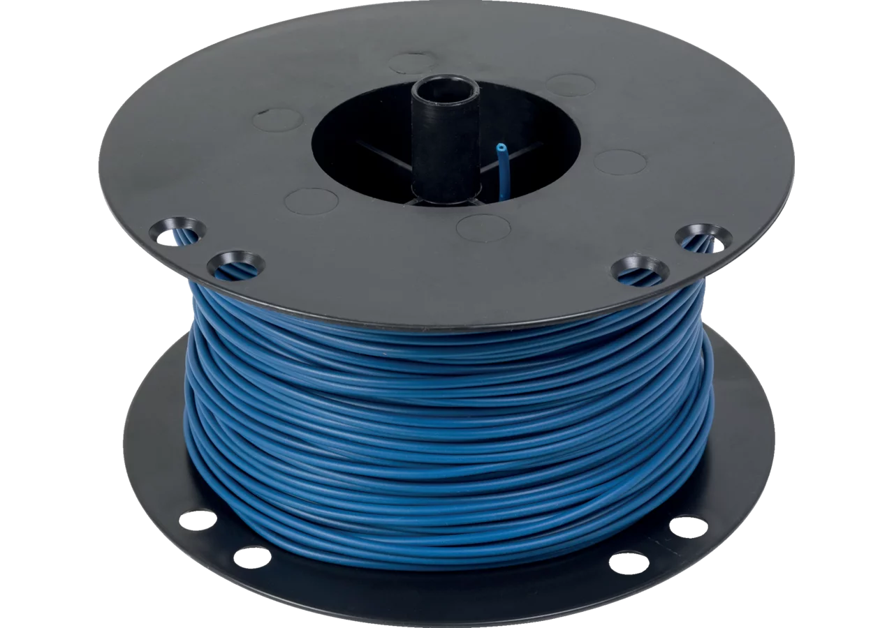 Kabelrolle Blau, 100 m 0,75mm² GartenShop24 - Hochwertige Gartengeräte