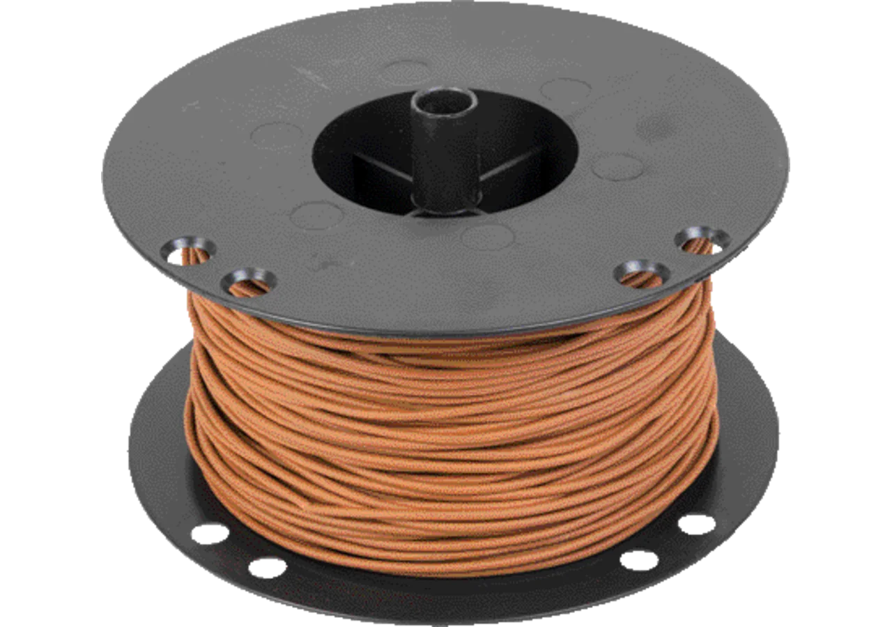 Kabelrolle Braun, 100 m 0,75mm² GartenShop24 - Hochwertige Gartengeräte