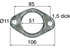 Dichtung anstelle von Steyr 1288540018 GartenShop24 - Hochwertige Gartengeräte