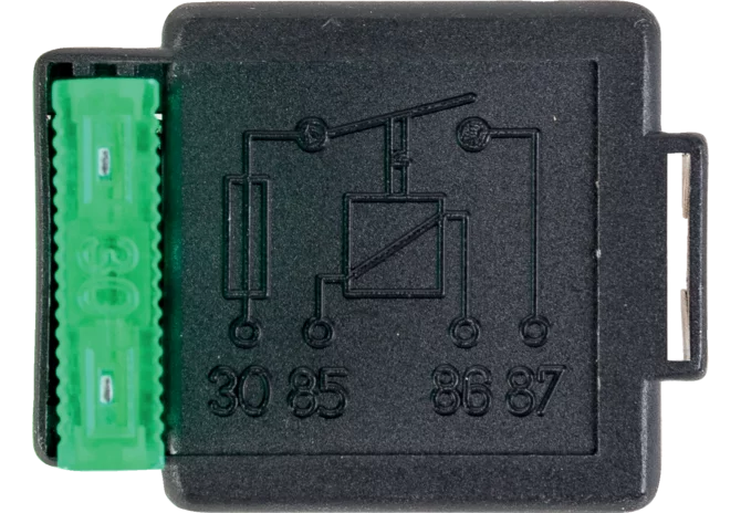 Schließerrelais 12 V, 30 A, mit Standard Flachsicherung GartenShop24 - Hochwertige Gartengeräte