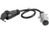 Kurzadapter- Leitung Stecker 7 polig, 12 V, Kupplungsdose 7 polig, 12 V SAE J560 / ISO 1724 Kabelquerschnitt 7 x 1,5 mm² Herth+Buss