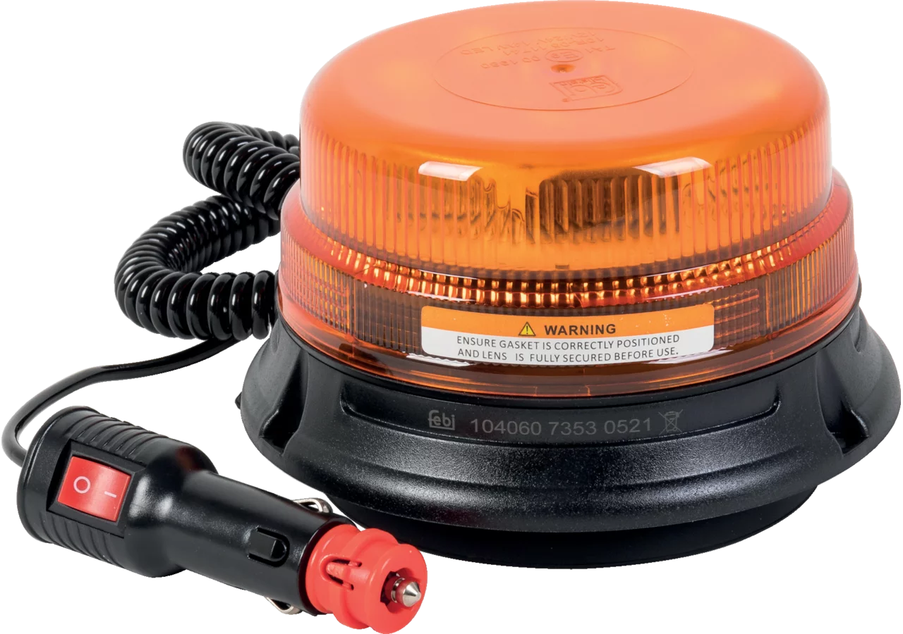 Warnleuchte LED, 9 - 30 V, d =140 x 91 mm Magnet GartenShop24 - Hochwertige Gartengeräte