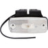 LED Begrenzungsleuchte weiß, mit Winkelbefestigung, 117 x 52 mm