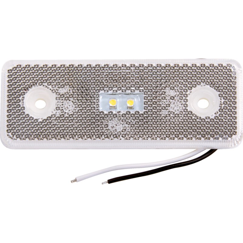 LED Begrenzungsleuchte weiß, 110 x 42 mm