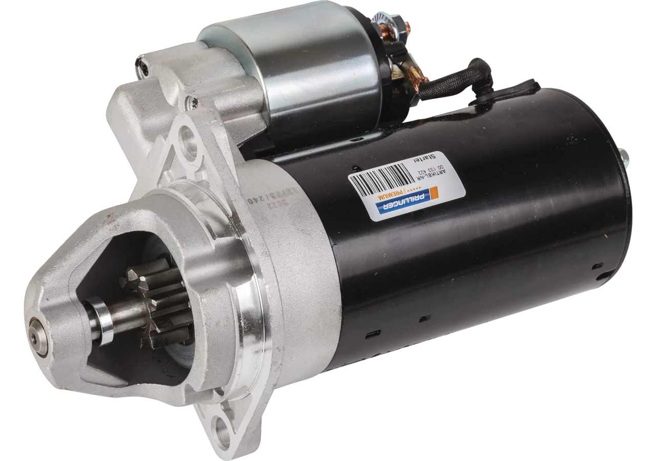 Starter 12 V, 1,7 kW PRILLINGER Premium Winkel R45 ° Prillinger Premium