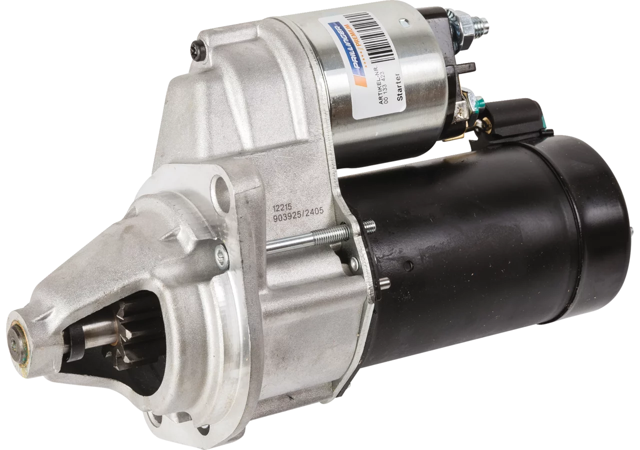 Starter 12 V, 1,2 kW PRILLINGER Premium Winkel R45 ° Prillinger Premium