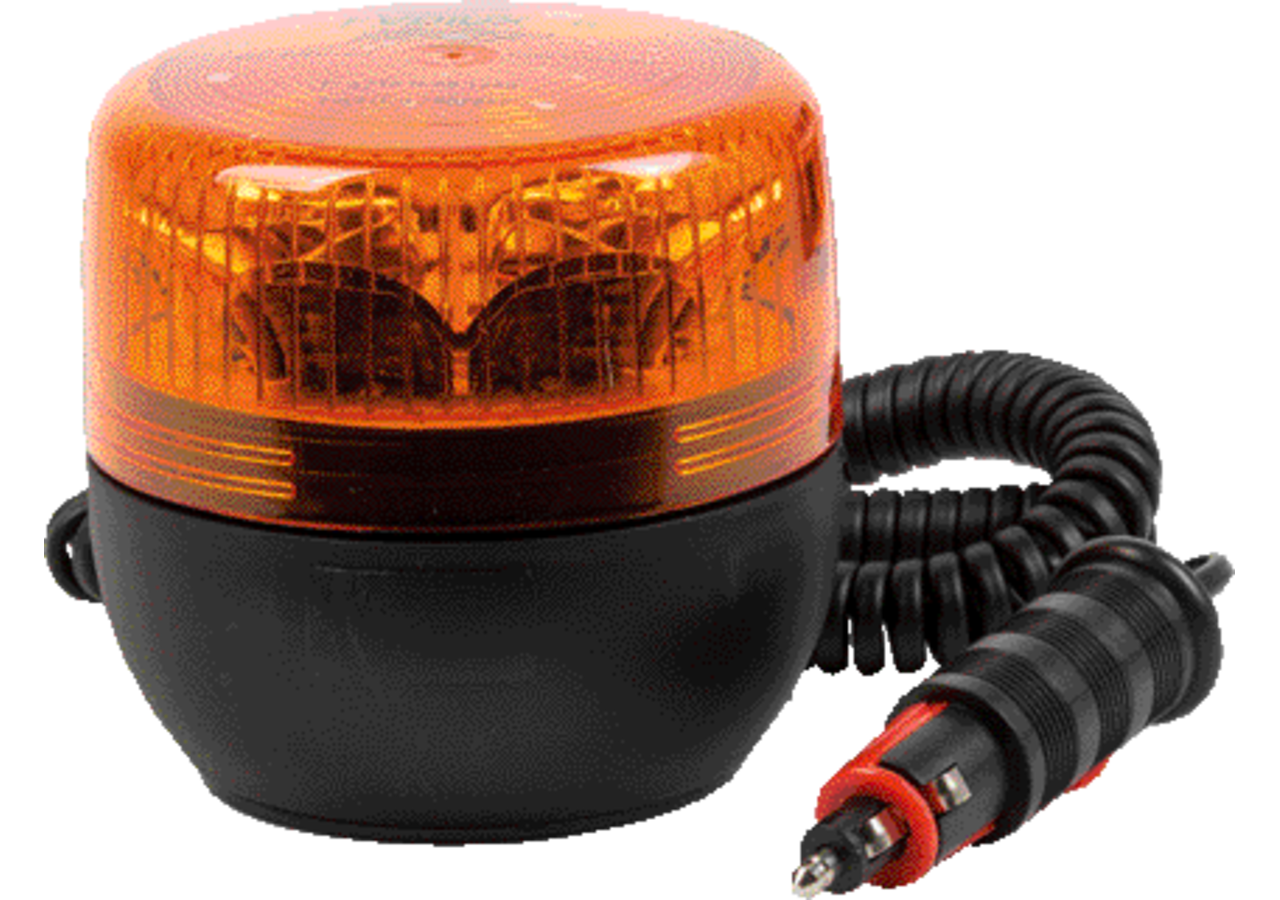 Warnleuchte 12 / 24 V, d = 116 x 110 mm, 8 LED - Rotationseffekt Evolux R Sirena