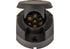 Steckdose mit Schraubanschluss, 7 polig, 12 V ISO 1724 - Typ N Herth+Buss