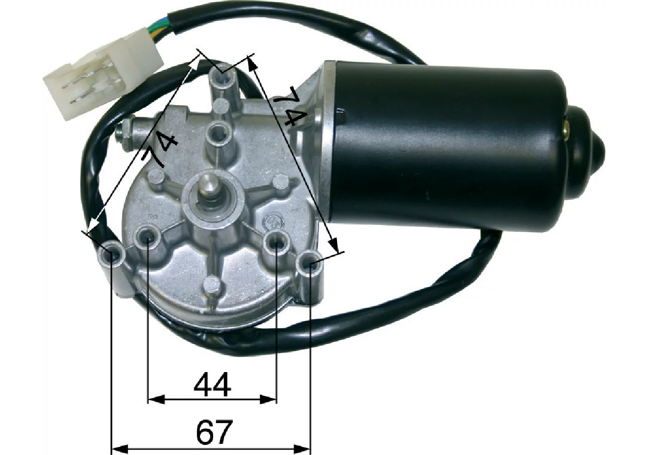 Wischermotor anstelle von Massey Ferguson 3777698M92 GartenShop24 - Hochwertige Gartengeräte