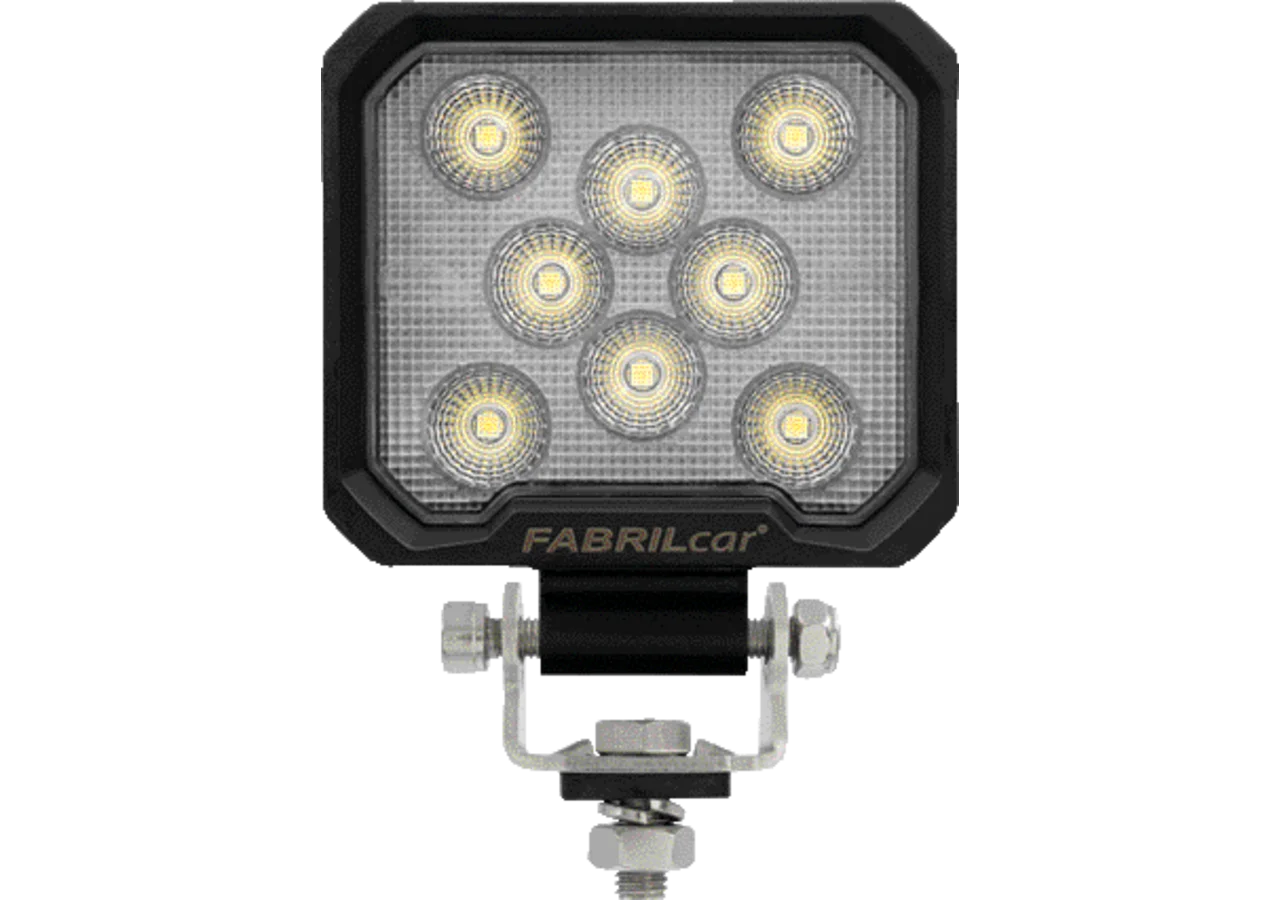 LED Arbeitsscheinwerfer 9 - 59 V, 4500 lm, Flood WORKFAB II, open end Fabrilcar