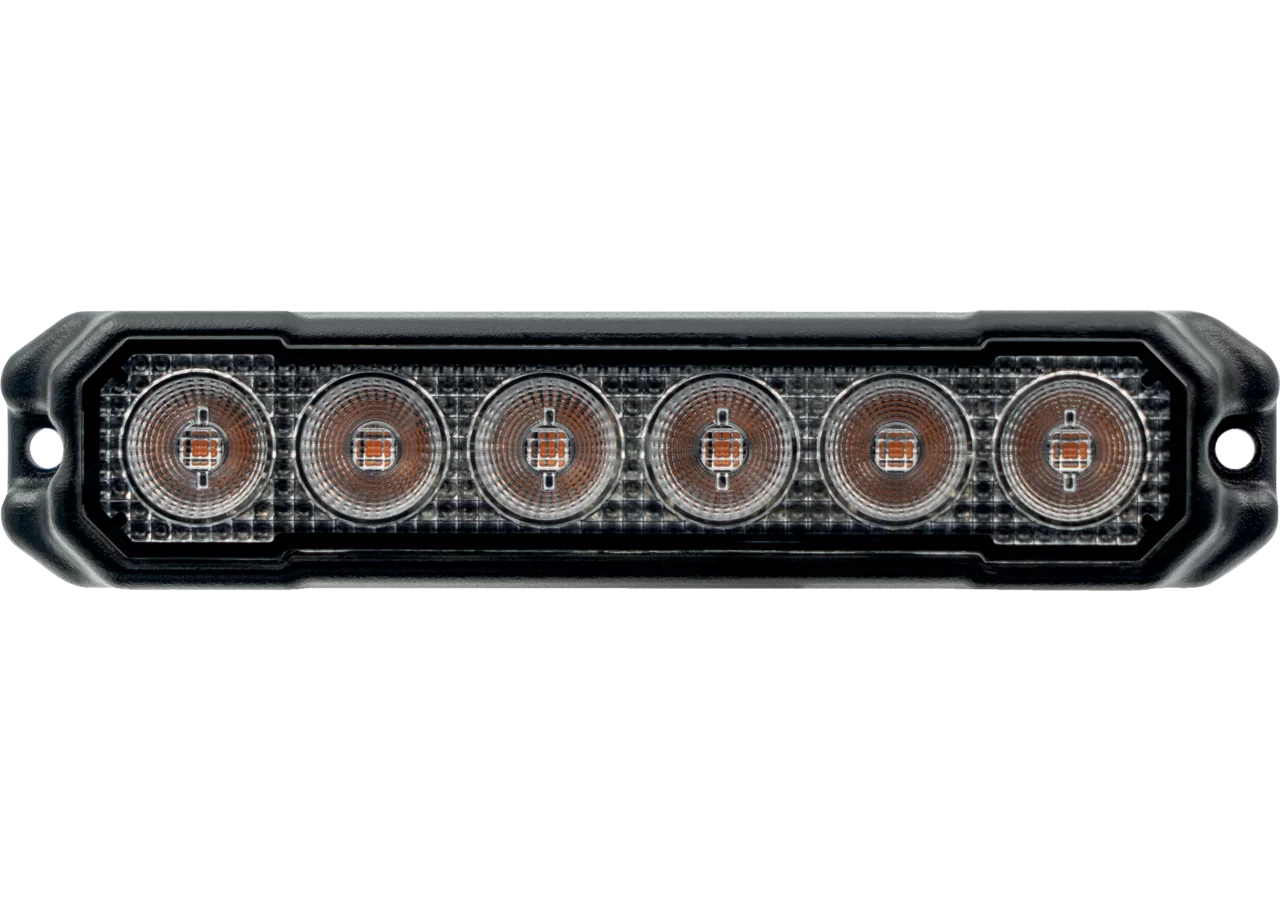 LED Blitzleuchte 9 -30 V STROBEFAB II, Standard Normbezeichnung E= R10, E= R65, ADR Zone Fabrilcar