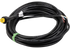 Anschlusskabel gelb, links, 5polig, Bajonett Buchse, 10 m open end Kabel Sanube